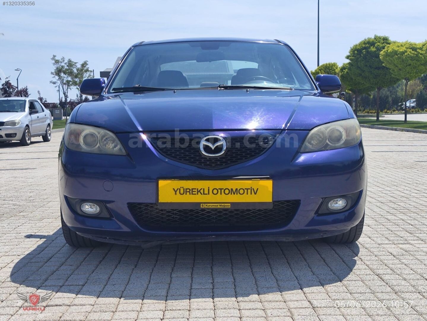 Galeriden Mazda 3 1.6 Dynamic 2006 Model Eskişehir 217.000 km Lacivert 2