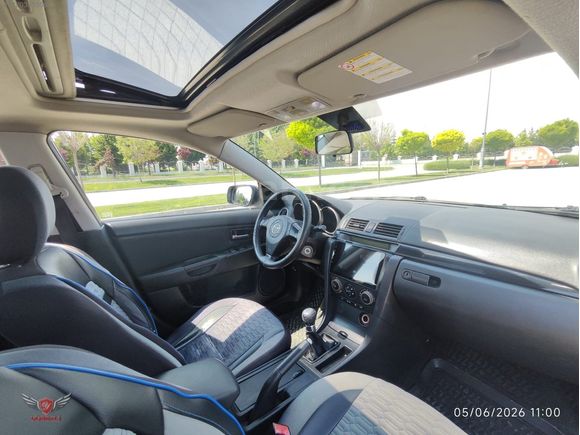 YÜREKLİ'DEN MAZDA 3 SANROUFLU 1.6 DYNAMİC+lpg