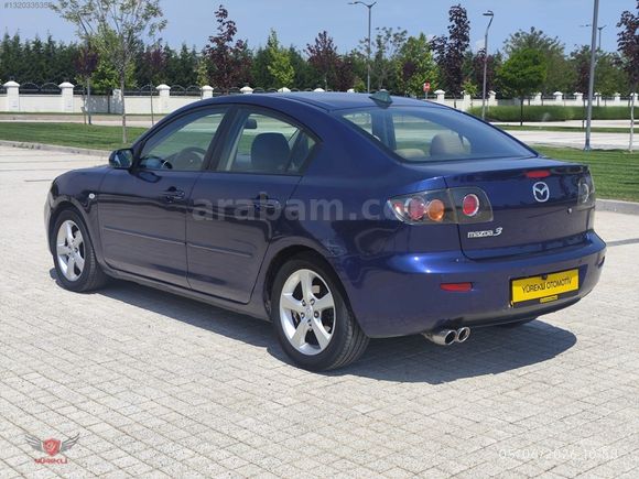 YÜREKLİ'DEN MAZDA 3 SANROUFLU 1.6 DYNAMİC+lpg