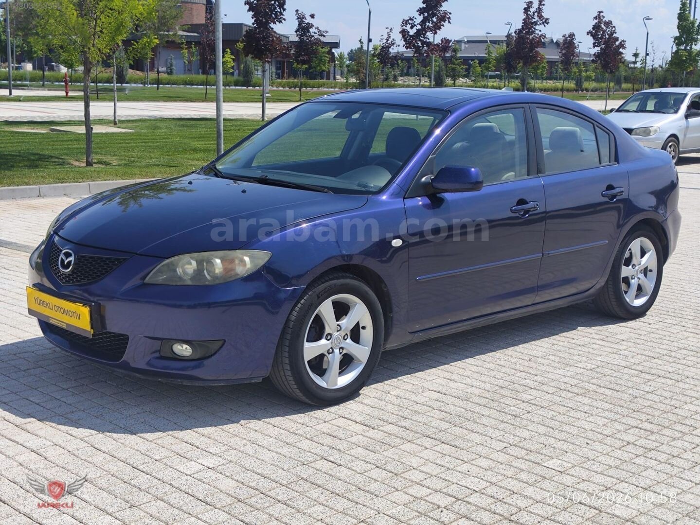 Galeriden Mazda 3 1.6 Dynamic 2006 Model Eskişehir 217.000 km Lacivert 6