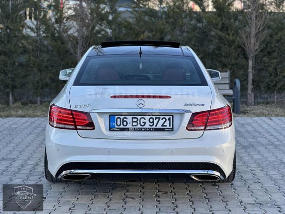2014 MODEL MERCEDES E 250 COUPE SDF BEYAZ İÇ KIRMIZI HATASIZ
