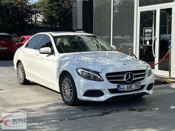 BORZ MOTOR'DAN %0.99 KREDİ C200D+SUNROOF+ELEKTRİKLİ DERİ KOLTUK!