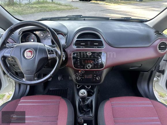 EMS GARAJ'DAN 2012 EVO PUNTO DYNAMİC 1.3 MJET EMSALSİZ İÇİ BORDO