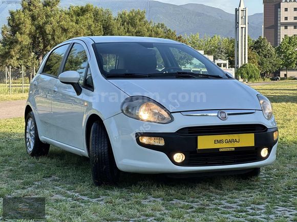 EMS GARAJ'DAN 2012 EVO PUNTO DYNAMİC 1.3 MJET EMSALSİZ İÇİ BORDO