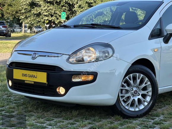 EMS GARAJ'DAN 2012 EVO PUNTO DYNAMİC 1.3 MJET EMSALSİZ İÇİ BORDO