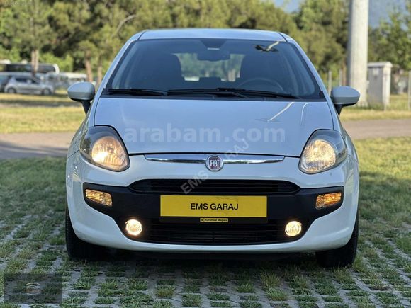 EMS GARAJ'DAN 2012 EVO PUNTO DYNAMİC 1.3 MJET EMSALSİZ İÇİ BORDO
