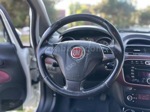 EMS GARAJ'DAN 2012 EVO PUNTO DYNAMİC 1.3 MJET EMSALSİZ İÇİ BORDO
