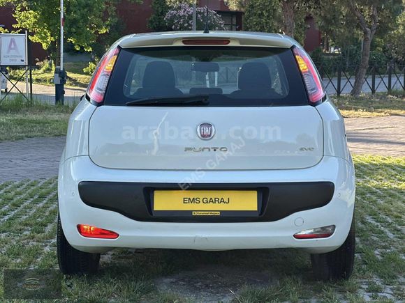EMS GARAJ'DAN 2012 EVO PUNTO DYNAMİC 1.3 MJET EMSALSİZ İÇİ BORDO