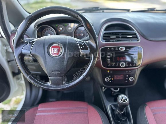 EMS GARAJ'DAN 2012 EVO PUNTO DYNAMİC 1.3 MJET EMSALSİZ İÇİ BORDO