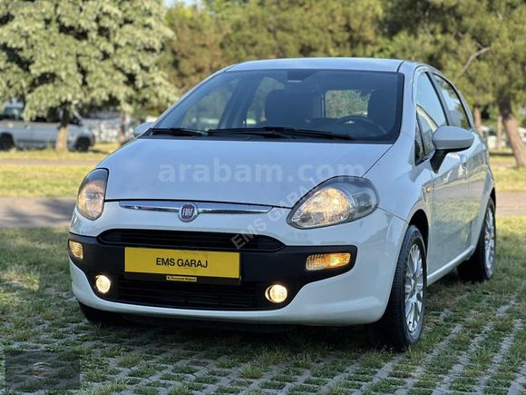 EMS GARAJ'DAN 2012 EVO PUNTO DYNAMİC 1.3 MJET EMSALSİZ İÇİ BORDO