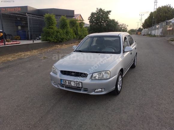 2001 MODEL HYUNDAİ ACCENT 1.3 LX HİDROLİK DİREKSİYON