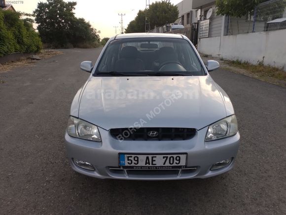 2001 MODEL HYUNDAİ ACCENT 1.3 LX HİDROLİK DİREKSİYON
