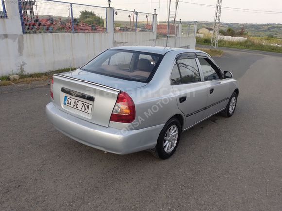2001 MODEL HYUNDAİ ACCENT 1.3 LX HİDROLİK DİREKSİYON