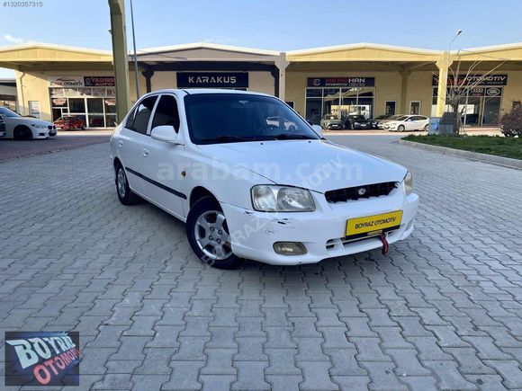 UYGUN FİYATTA KLİMALI BAKIMLI 2002 ACCENT LX