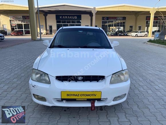 UYGUN FİYATTA KLİMALI BAKIMLI 2002 ACCENT LX