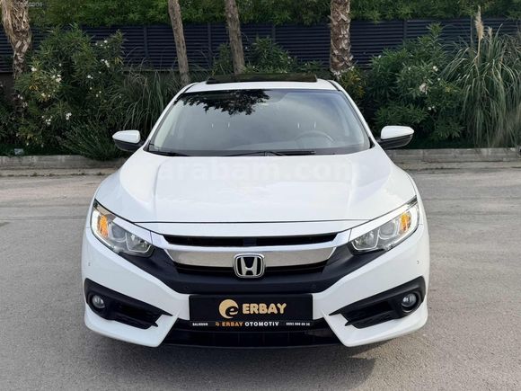 ERBAY DAN HONDA CİVİC ELEGANCE LPGLİ 105.000 KM 2017 MODEL