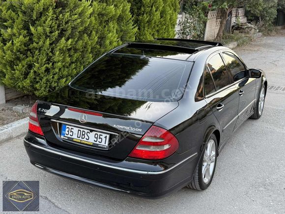 'ERZEN' 2006 MODEL E 200 ÇİFT CAM TAVAN/ FULL+FULL İÇ BEJ