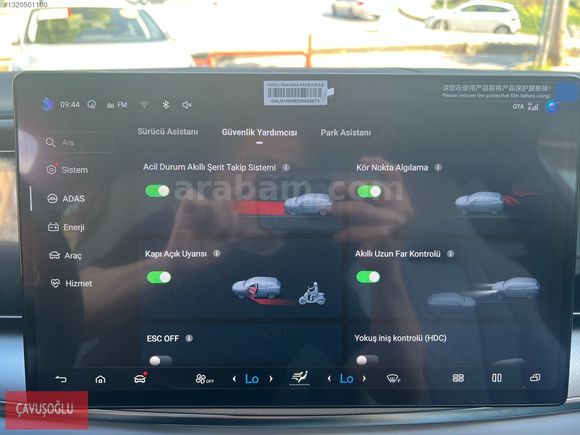 ÇAVUŞOĞLU 2025 BYD SEALİON 7 EV DESİGN BULUT GRİ + MAVİ DÖŞEME