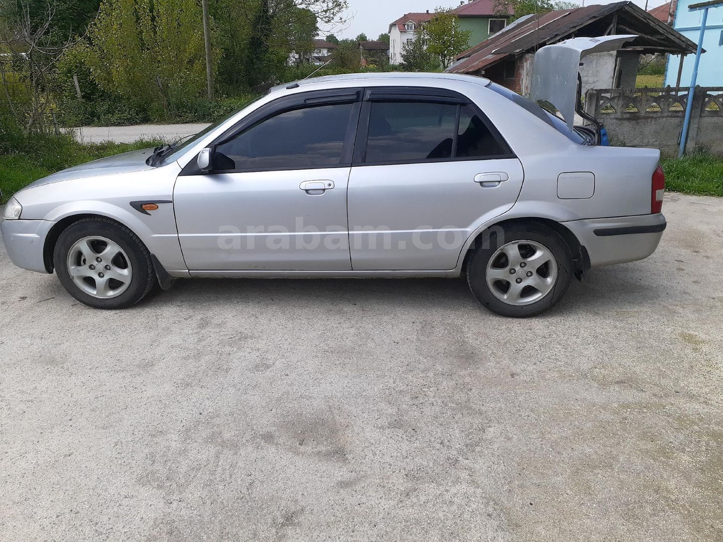 Sahibinden Mazda 323 1.8 GLX 1999 Model Düzce 321.000 km Gri