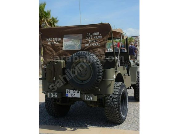 Sahibinden Jeep Willys KOLEKSİYONLUK ORJİNAL