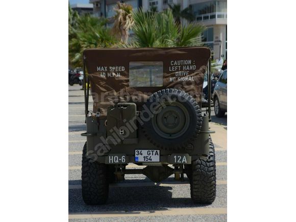 Sahibinden Jeep Willys KOLEKSİYONLUK ORJİNAL