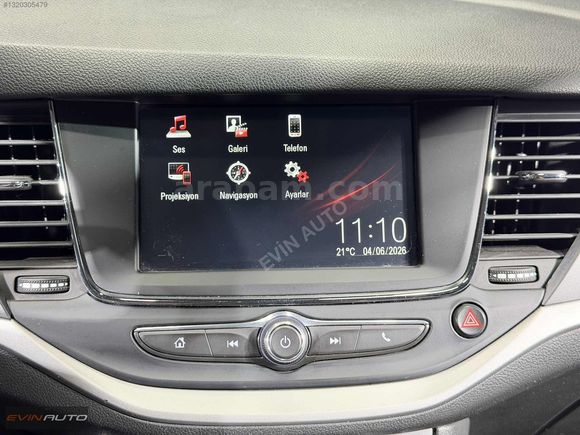 EVİN AUTO'DAN 2021 MODEL OPEL ASTRA 1.5 EDİTİON HATASZ 123BİN KM