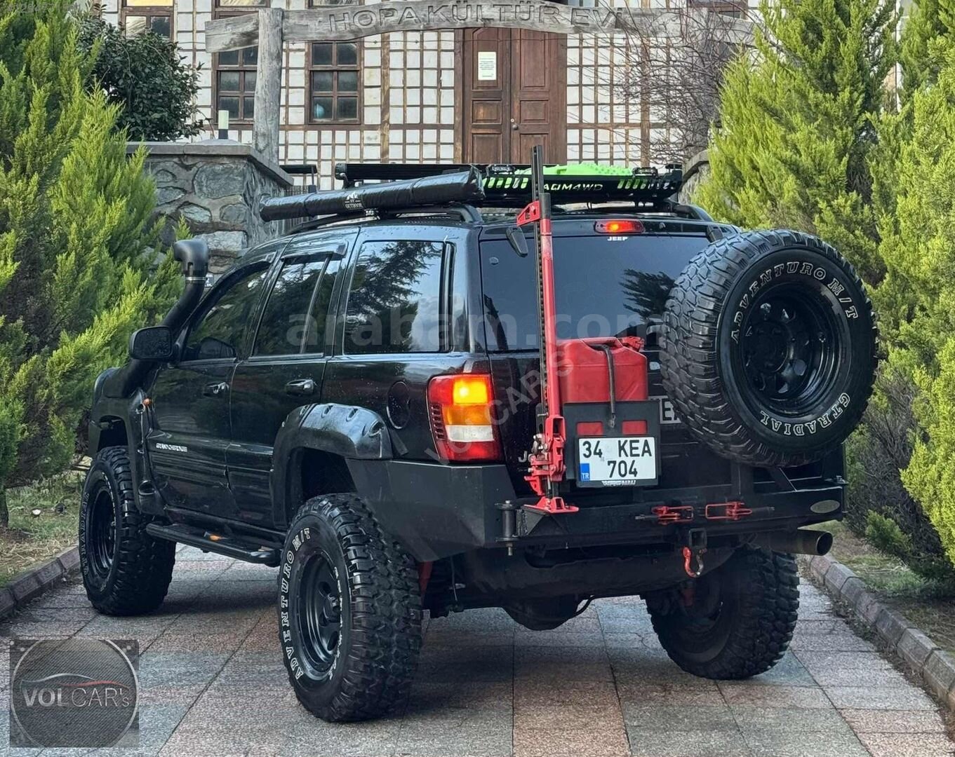 Galeriden Jeep Grand Cherokee 4.7 Limited 2000 Model Artvin 324.000 km Siyah 4