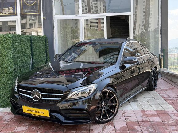 MERCEDES BENZ C200d AMG 2015 AMBİYANS+CAM TVN HATASIZ AYARINDA