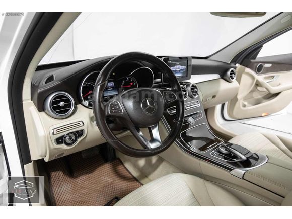 2017 238 BİN DE MERCEDES-BENZ C 200D AMG CAM TAVAN DEĞİŞENSİZ