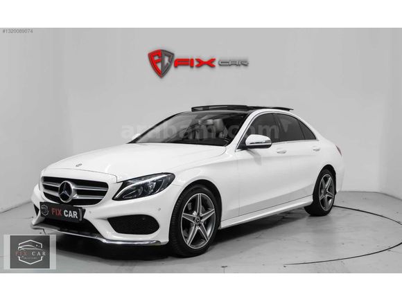 2017 238 BİN DE MERCEDES-BENZ C 200D AMG CAM TAVAN DEĞİŞENSİZ