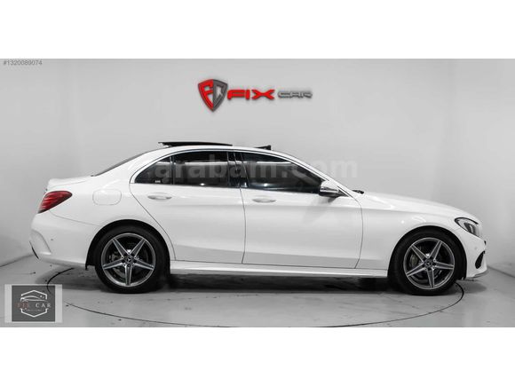 2017 238 BİN DE MERCEDES-BENZ C 200D AMG CAM TAVAN DEĞİŞENSİZ