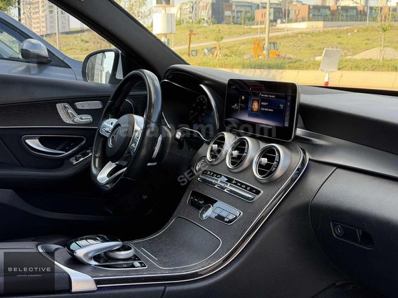 SELECTIVE-2020 MODEL BAYİ C200d AMG BOYASIZ BEYAZ CAM TAVAN