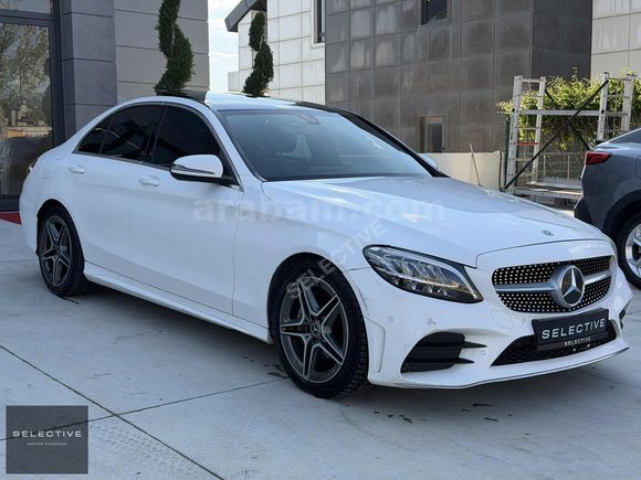 SELECTIVE-2020 MODEL BAYİ C200d AMG BOYASIZ BEYAZ CAM TAVAN