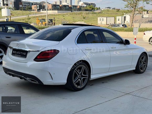SELECTIVE-2020 MODEL BAYİ C200d AMG BOYASIZ BEYAZ CAM TAVAN