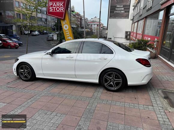 2020 MERCEDES C200D AMG 105 BİN KM CAM TAVANLI
