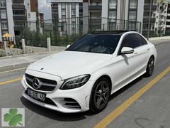 C 200 D MERCEDES AMG 2019 ÇIKIŞLI MAKYAJLI KASA 9G-OTOMATİK