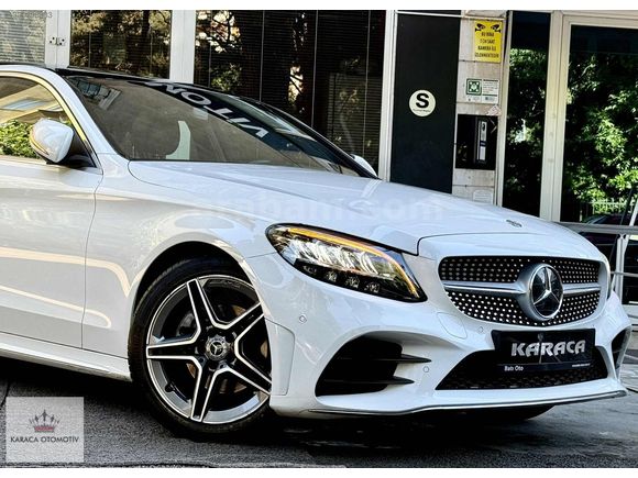 _2021 C200d FL AMG + 160HP + 9 İLERİ + TABA DERİ + 70 BİN KM_