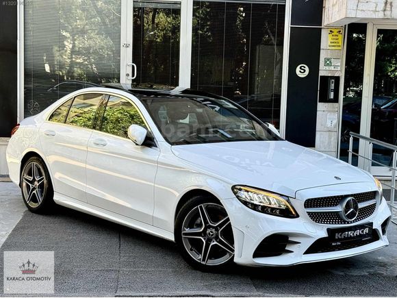 _2021 C200d FL AMG + 160HP + 9 İLERİ + TABA DERİ + 70 BİN KM_