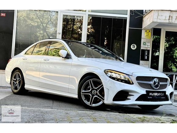 _2021 C200d FL AMG + 160HP + 9 İLERİ + TABA DERİ + 70 BİN KM_