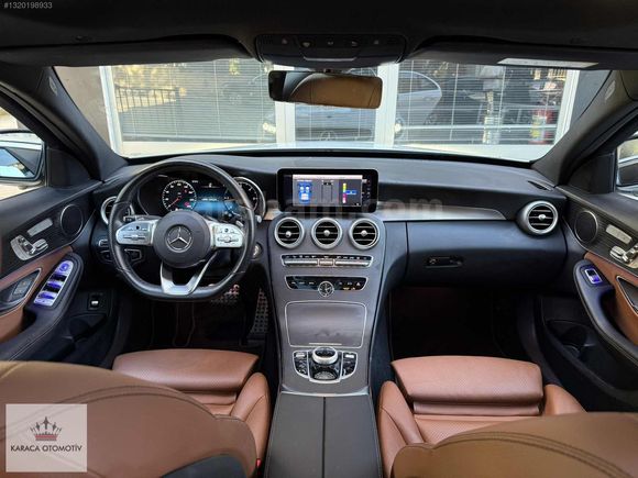 _2021 C200d FL AMG + 160HP + 9 İLERİ + TABA DERİ + 70 BİN KM_