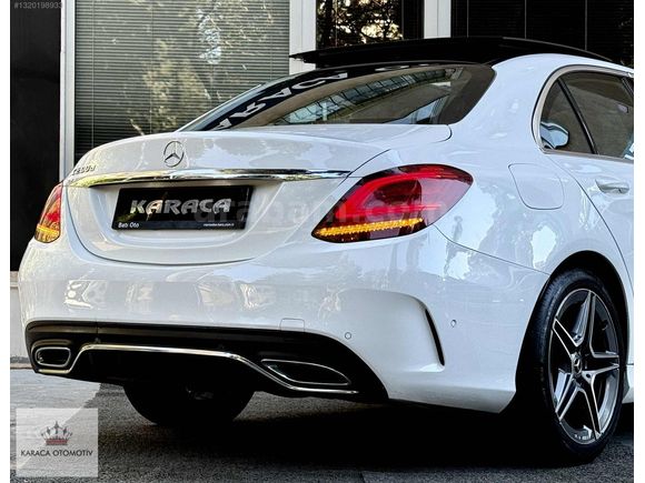 _2021 C200d FL AMG + 160HP + 9 İLERİ + TABA DERİ + 70 BİN KM_