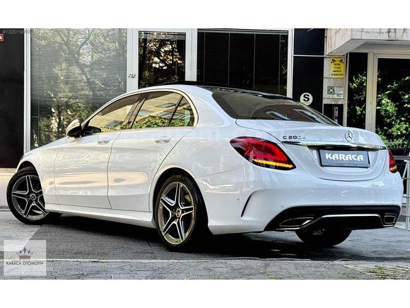 _2021 C200d FL AMG + 160HP + 9 İLERİ + TABA DERİ + 70 BİN KM_