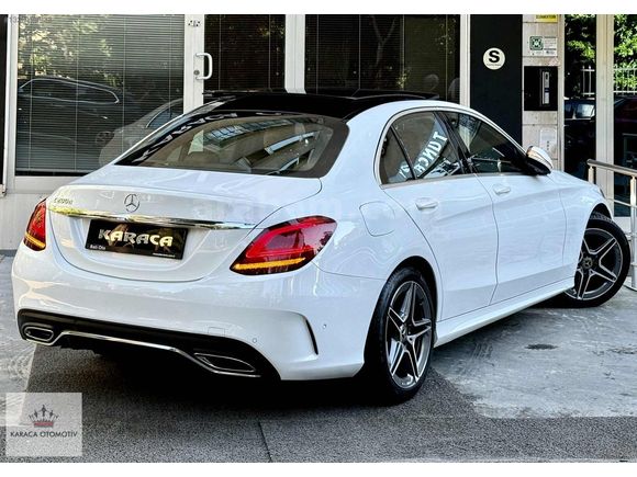 _2021 C200d FL AMG + 160HP + 9 İLERİ + TABA DERİ + 70 BİN KM_
