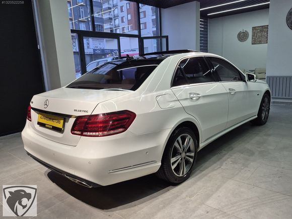 ALPARSLAN MOTORS'DAN MERCEDES BENZ E 250 4 MATİC BOYASIZ