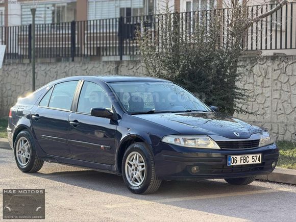 H&E MOTORS'DAN EMSALSİZ TEMİZLİKTE ÇOK TEMİZ LAGUNA 1.6 16V