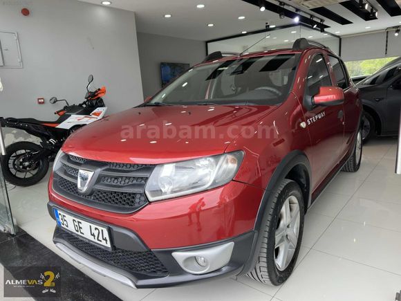 2016 MODEL DACİA SANDERO STEPWAY 0.9 OTOMATİK BENZİNLİ