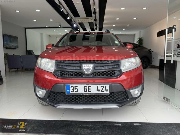 2016 MODEL DACİA SANDERO STEPWAY 0.9 OTOMATİK BENZİNLİ