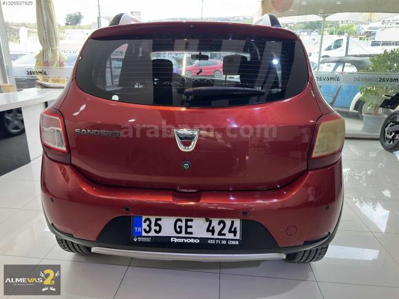 2016 MODEL DACİA SANDERO STEPWAY 0.9 OTOMATİK BENZİNLİ