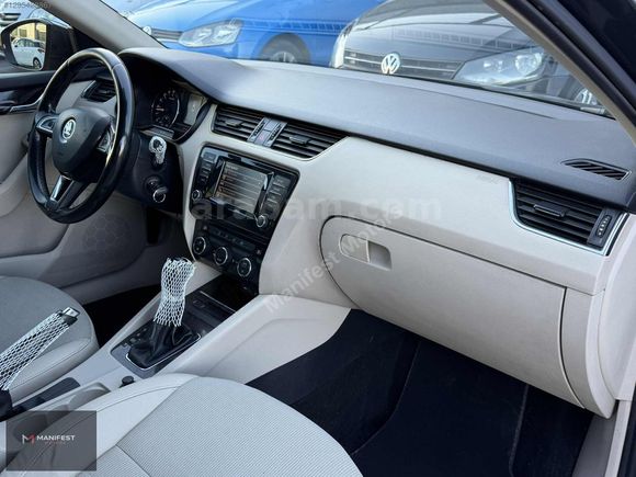 MANİFEST | 2014 OCTAVİA ELEGANCE TEK BOYA 201.000KM.!!