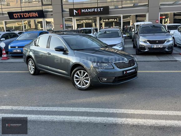 MANİFEST | 2014 OCTAVİA ELEGANCE TEK BOYA 201.000KM.!!